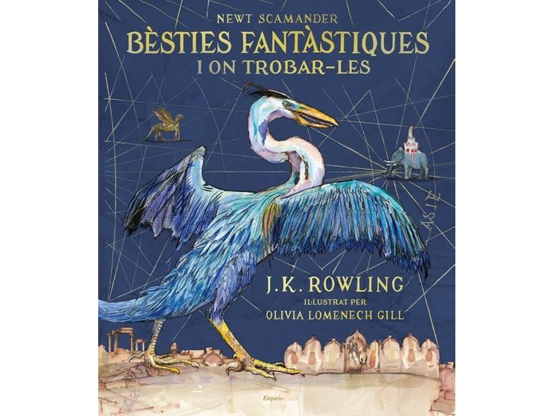 Livro Bèsties fantàstiques i on trobar-les de Jk Rowling (Espanhol - Capa Dura)