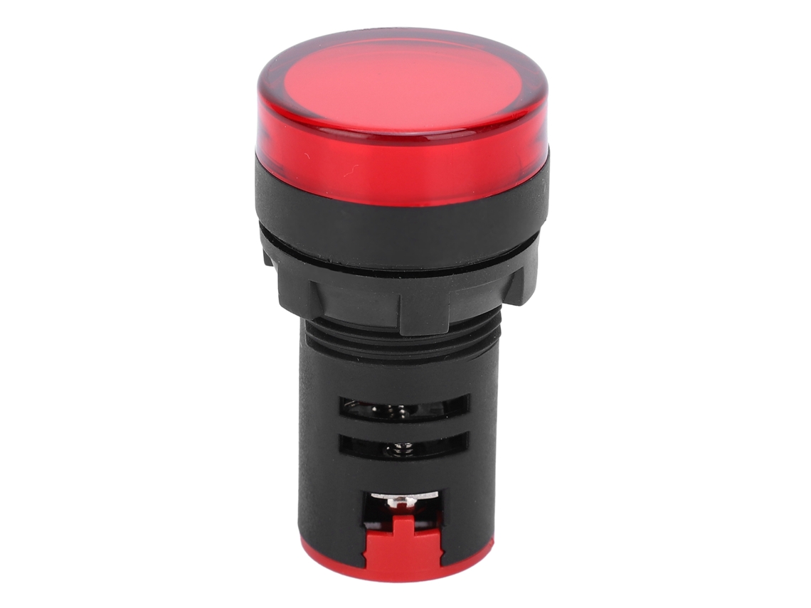 Luz De Sinal Led Dc24v Vermelha Sunflare (alta Luminosidade)