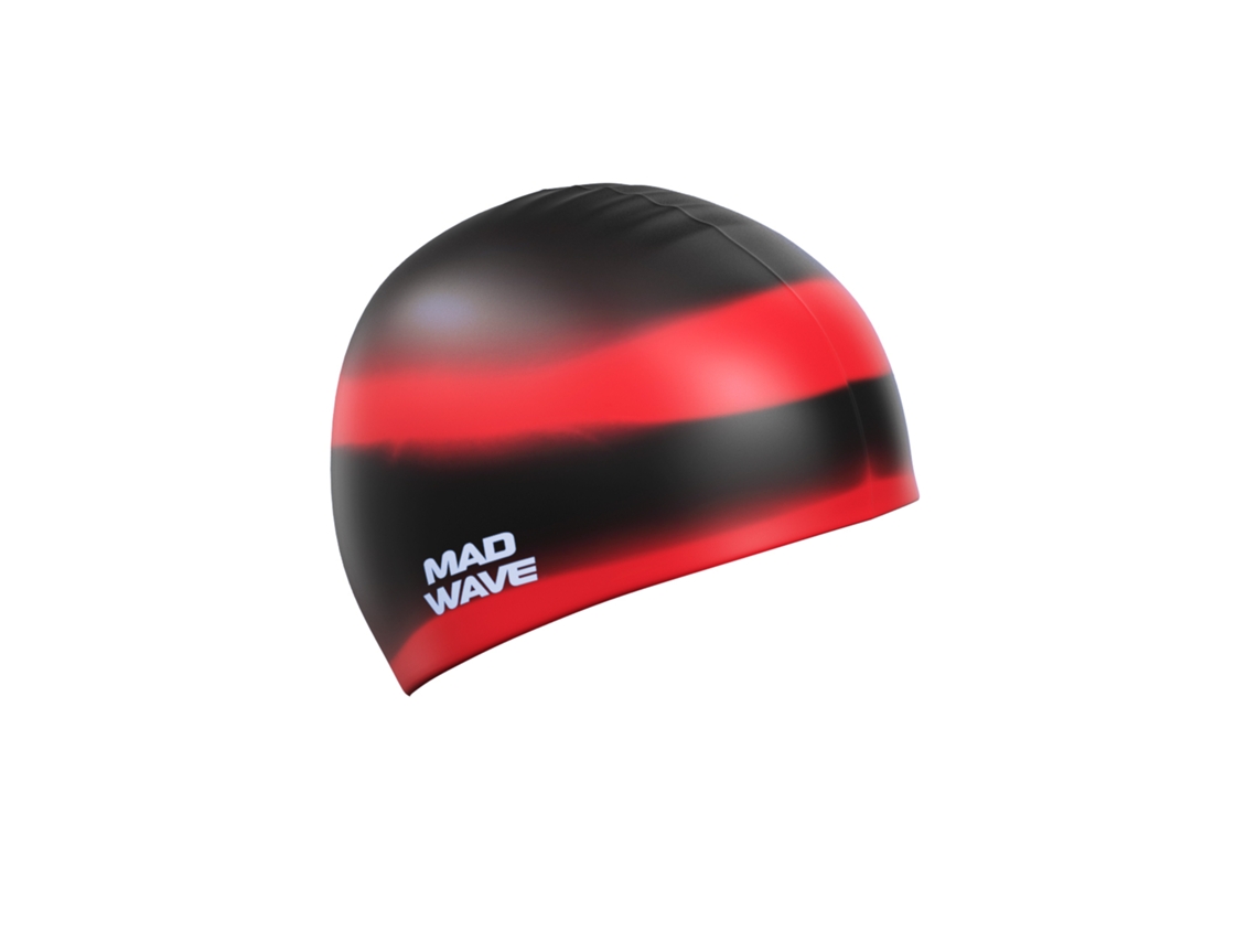 Touca de banho MAD WAVE Unissexo (Tamanho Único - Vermelho)