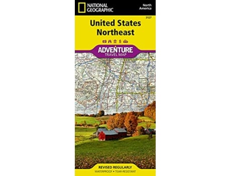 Livro United States, Northeast Adventure Maps de National Geographic Maps (Inglês)