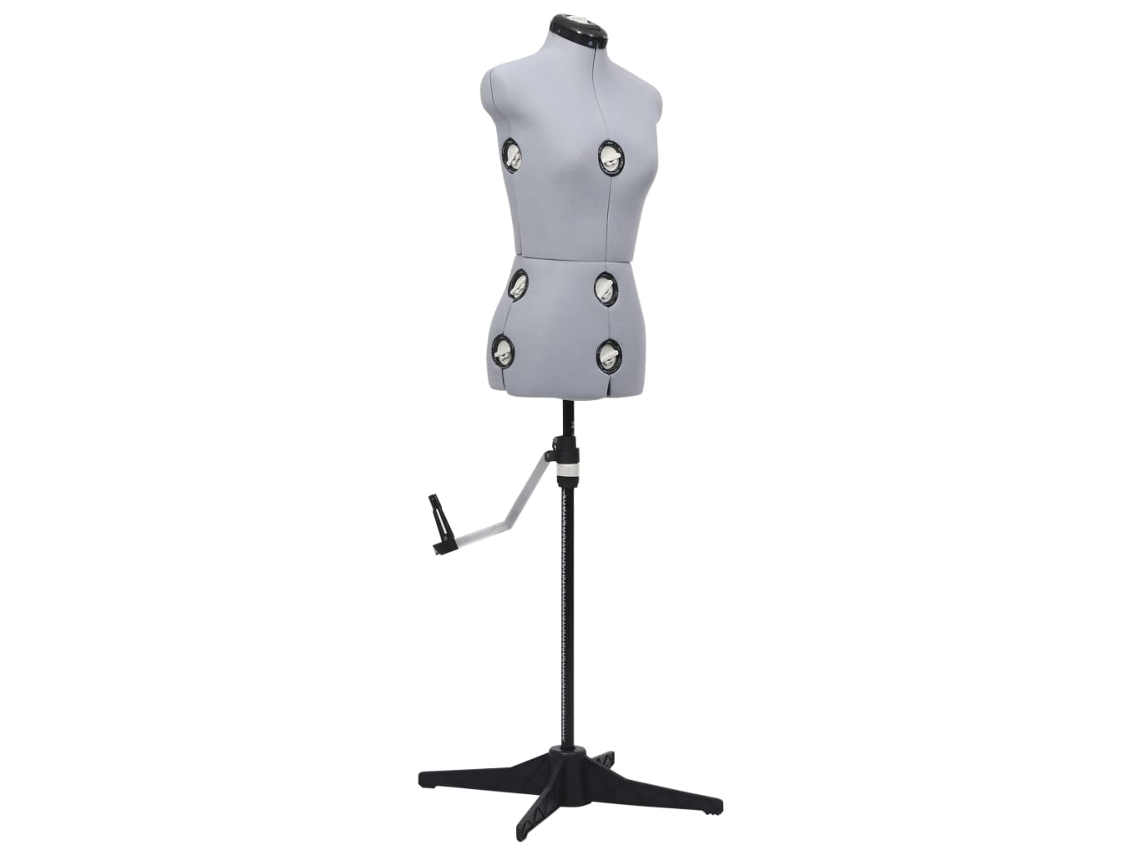 Dress Form, Dress Forms Vidaxl Cinzeto Poliéster (s)