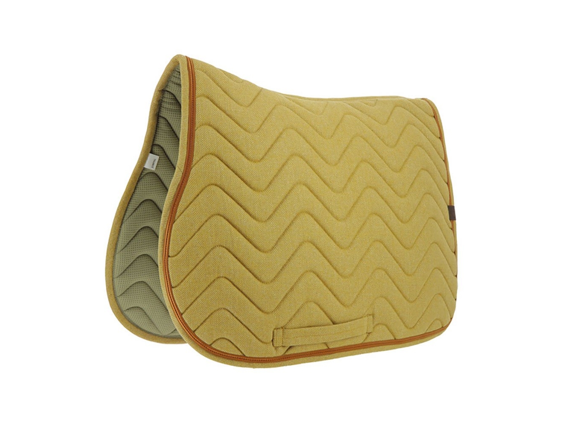 Almofada de Adestramento Chevron Dourado Fullequitheme