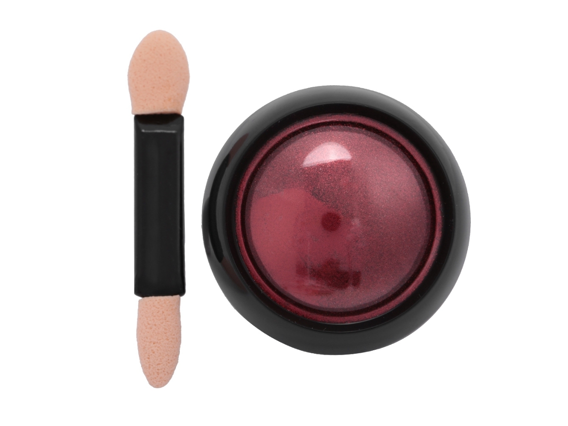 Pó De Glitter Para Unhas 0.5g Pigmento Decoração Diy Esmalte Pó De Espelho 3 Vermelho