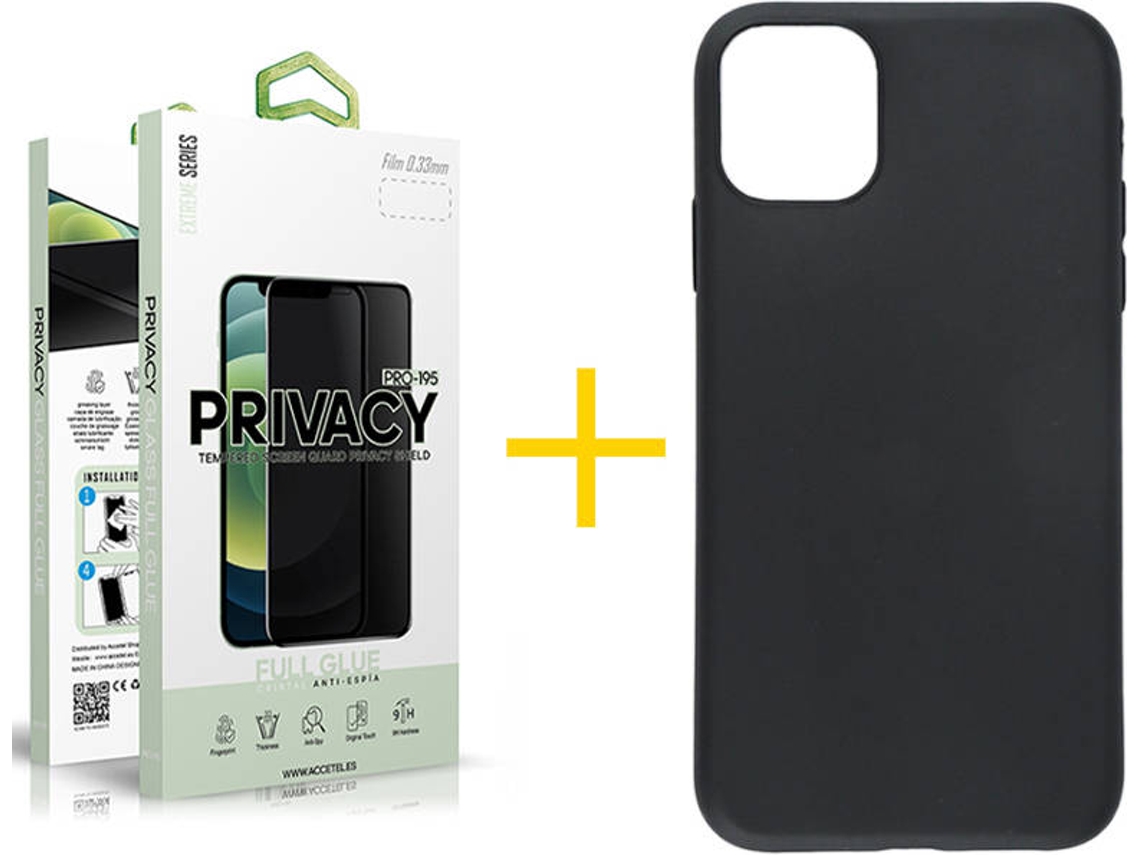 Capa + Película para iPhone 11 Pro Max SKYHE Preto
