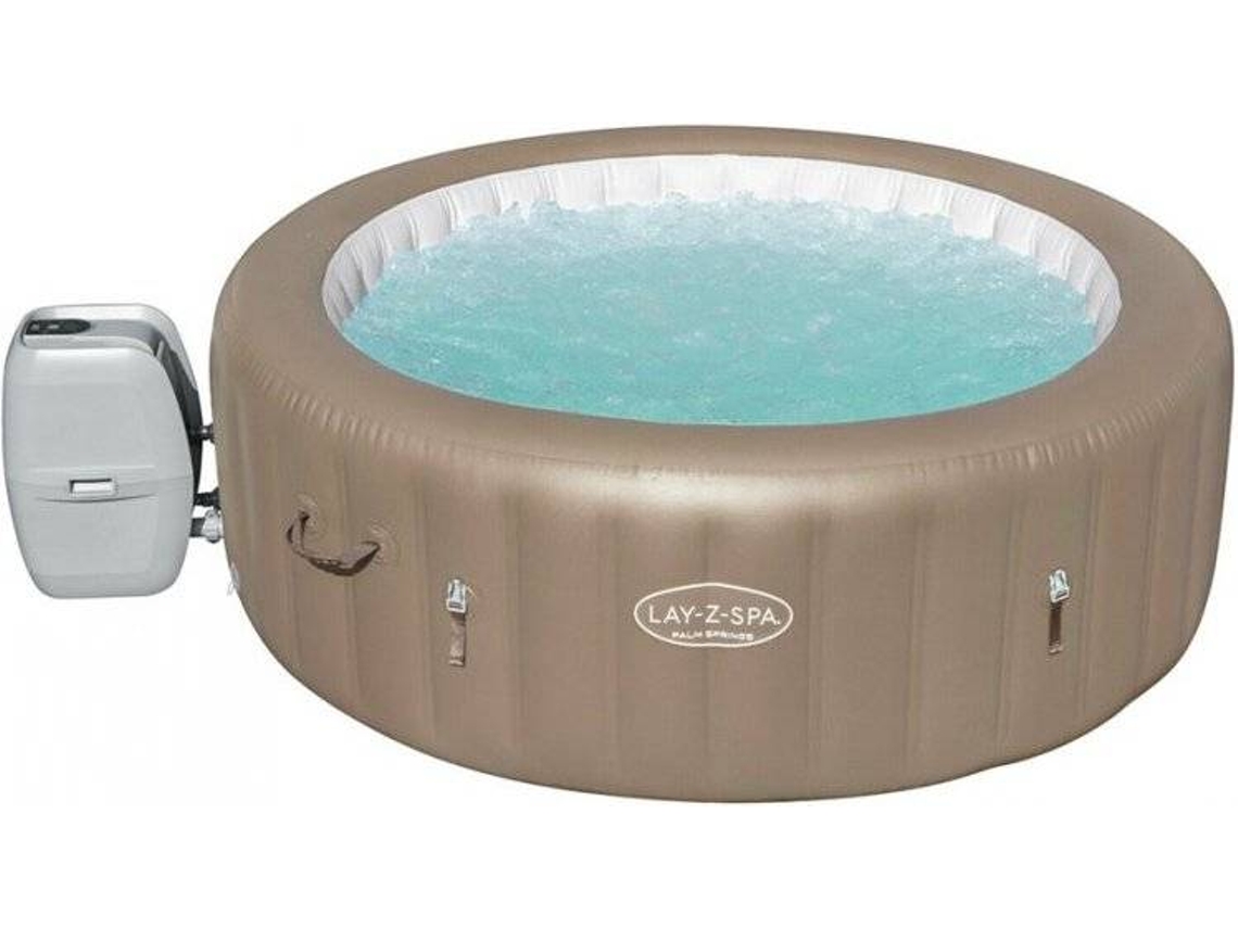 Hidromassagem Insuflável Lay-Z Spa Palm Spring Airjet 6 Pessoas BESTWAY (196x71cm)