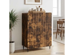 Vidaxl Buffet Carvalho Fumado 66 X 34,5 X 92 Cm Derivados De Madeira