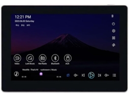 Painel de Música Inteligente Android 11 de 7 Polegadas para Casa, Som Ambiente Estéreo, Áudio Wi fi e Bluetooth SFUSHOS (a)