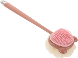 Escova De Banho Shineofi Com Cabo Longo, Escova De Banho Dupla Face Para O Corpo, Macia