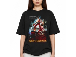 Rockinstone Army Of Darkness Movie Logo Black Adult T-shirt Size:m