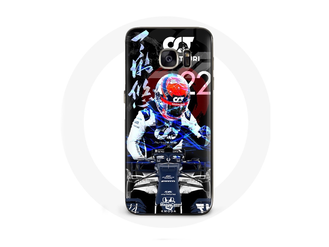 Capa para Samsung Galaxy S6 edge Fórmula 1 Yuki Tsunoda Piloto de corrida japonês de F1