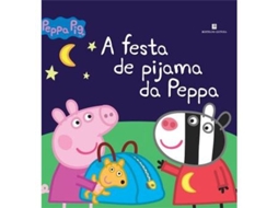 Livro Peppa Pig - A Festa de Pijama da Peppa de Mark Baker (Português - Capa Dura)