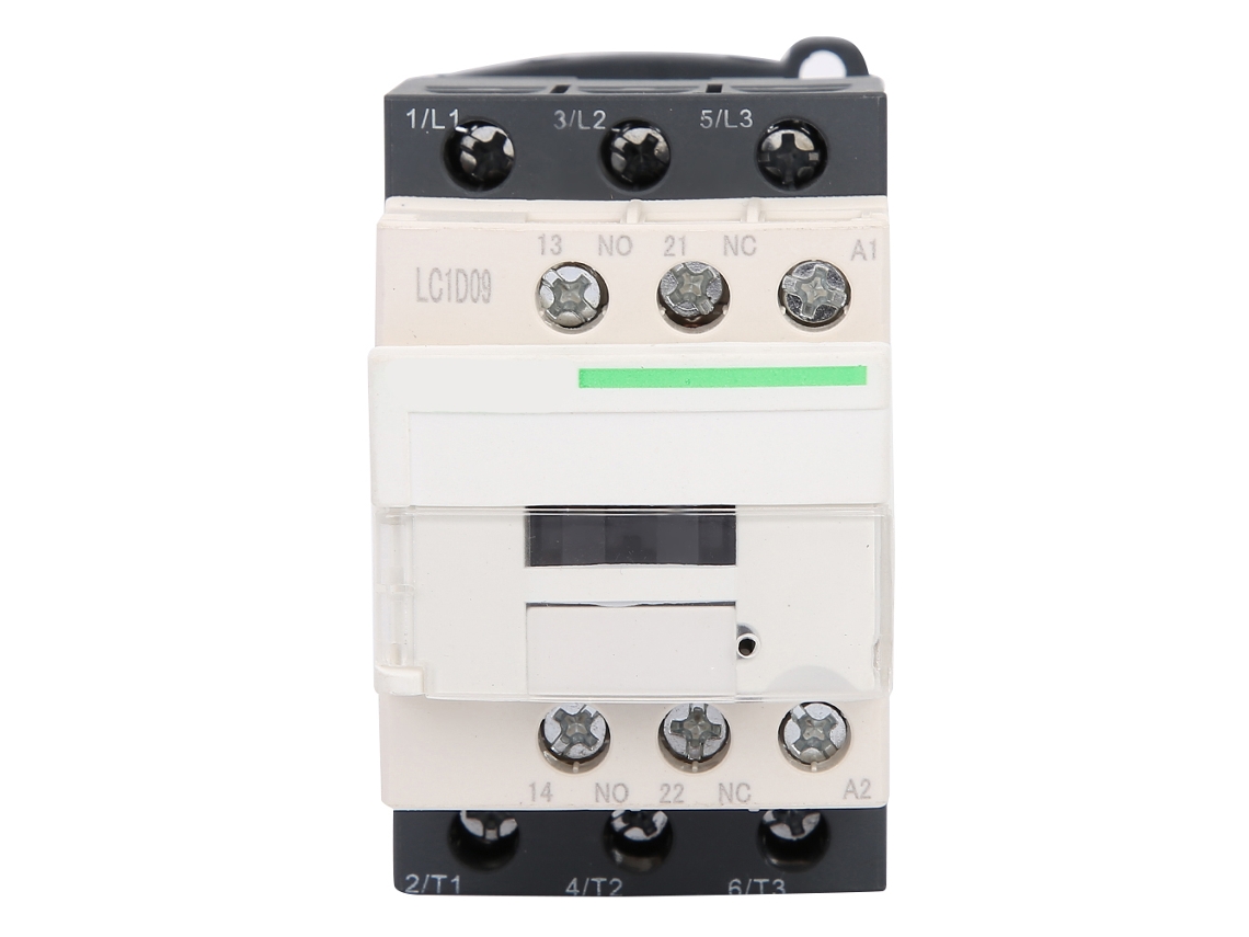 Contacto Eléctrico de Bobina Lc1 d Trifásico 220v 9a 50/60hz para Ca
