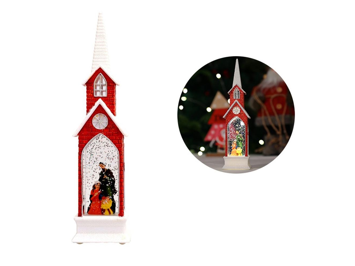 Lâmpada Decorativa Natal Mesa Armário Vento
