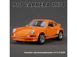 (laranja Carrera) Miniatura Porsche 911 Em Escala 1:36
