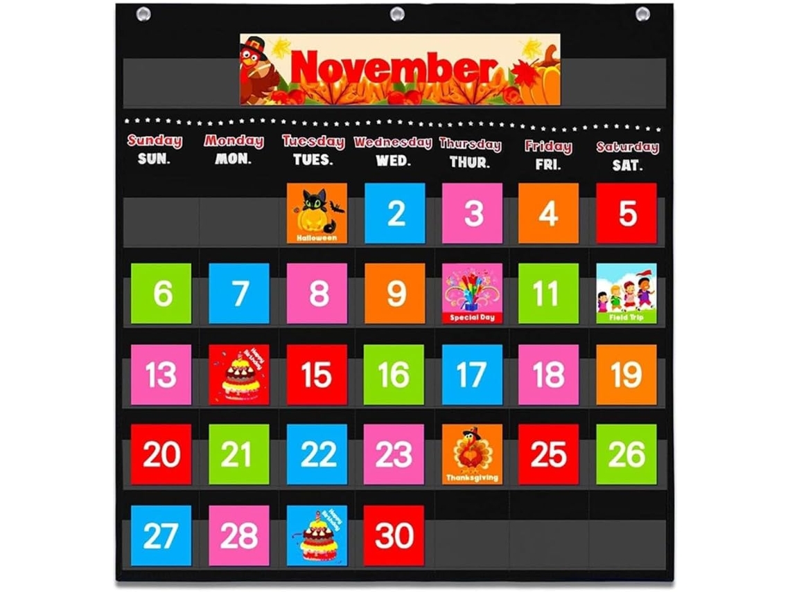 Impressão De Calendário Transparente Multifuncional