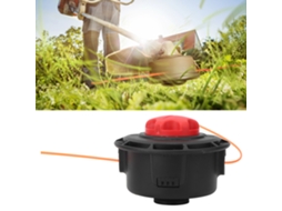 Laxiscreed Cabeça De Corte Para Cortador De Relva, Material Resistente Em Plástico Vermelho Para Jardinagem