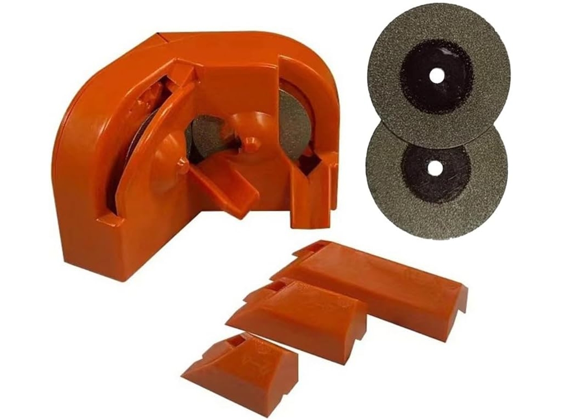 Richvibe - Afiador De Brocas Com 3 Suportes (2-16mm), Polidor Tesoura, Cortador Para 6 Peças