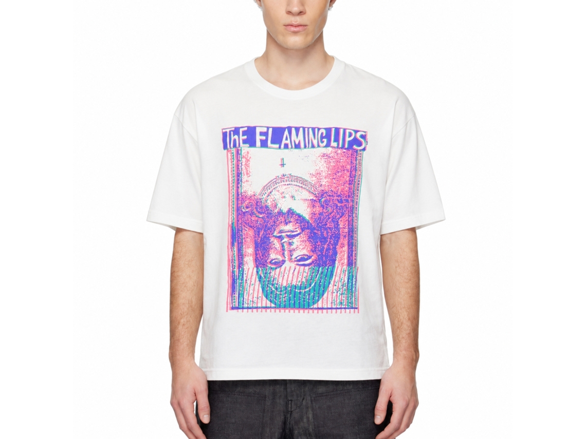 The Flaming Lips Jesus T-shirt Unisex Adults Size:l