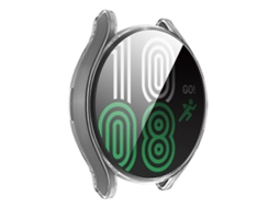 Capa Protetora Transparente De Tpu Hd Enkay Hat-prince Com Cobertura Total Para Samsung Galaxy Watch4 44mm.