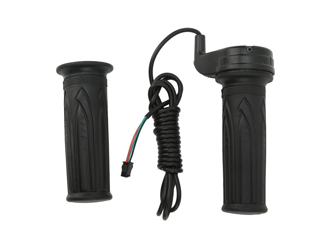 2026 mango Universal para Moto Eléctrica Con Acelerador de Giro Completo para Manillar de 22mm, Patinetes, Negro