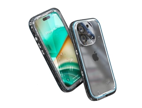 Catalyst Capa Para Iphone 16 Pro Série Total Protection Ipx6 À Prova De Água Transparente