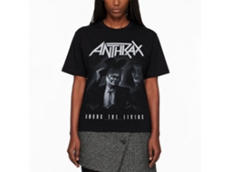 Anthrax Among The Living T-shirt Unisex Adults Size:s