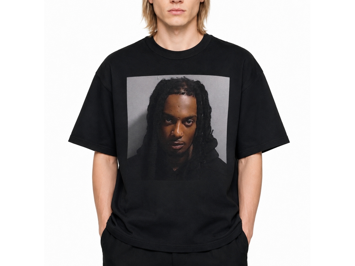 Playboi Carti Mugshot Tee Album Tour Merch T-shirt Size:xxl