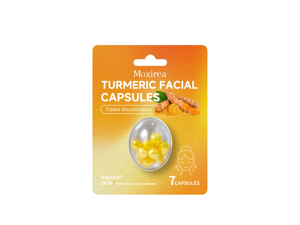 Cápsulas Faciais Côco e Turmeric Saudável
