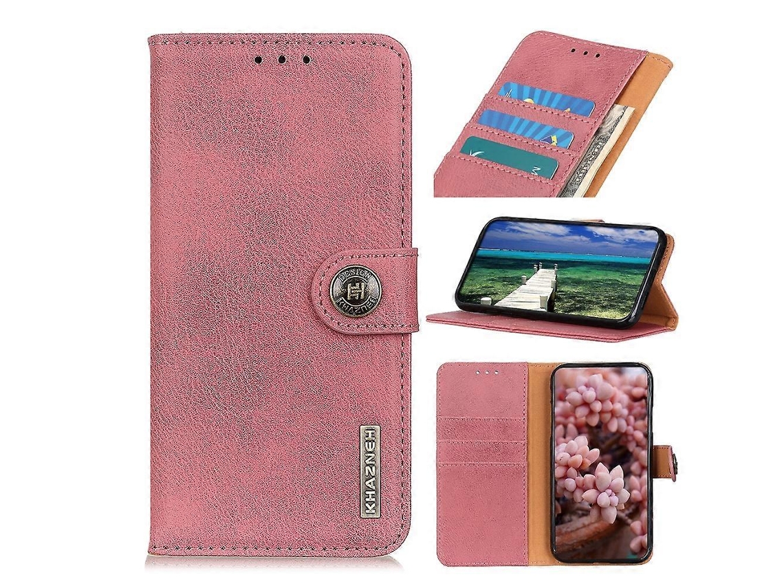Capa Para Celular Xiaomi 12 Pro / 12s Pro Khazneh Em Couro Com Textura De Couro Bovino.