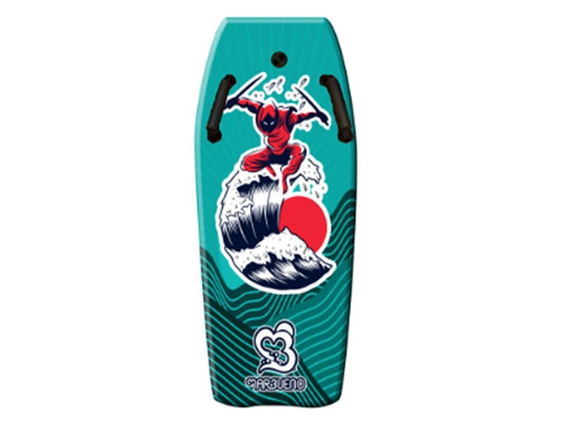 Prancha De Bodyboard - Marbueno - 94 X 45 Cm - Plástico Durável - Multicolorido - Para Exterior