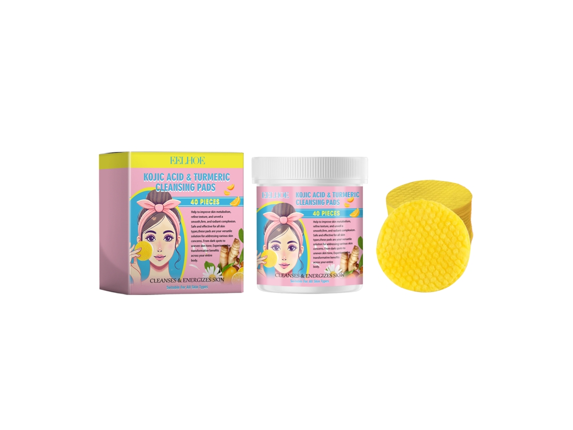 Discos Exfoliantes de Cúrcuma para uma Pele Lumiosa na Worten LAXISCREED
