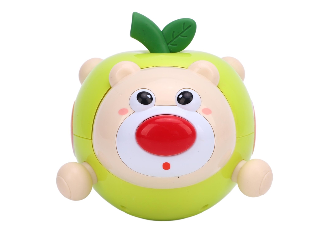 Primerox brinquedo Oscilante para Bebê com Efeitos Sonoros Educativo Infantil Puzzle Verde