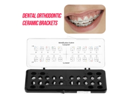 Suportes Cerâmicos Ortodônticos 20pcs Roth 022