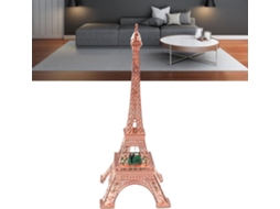 Torre Eiffel Metálica Luminosa Com Luzes Led, Ornamento Decorativo
