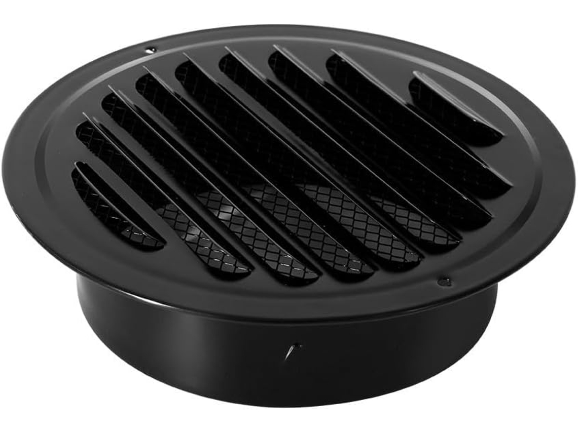 Tampa De Ventilação De Parede 200 - Saída De Ar Redonda - Teto