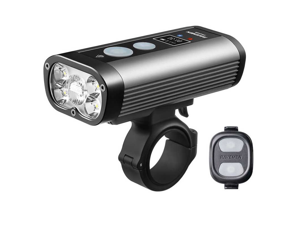 Luz Dianteira Pr2400 Prateado 2400 Lumensravemen
