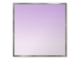 Quadro magnético de parede com degradê delicado para quarto Espelharte (50x50 cm)