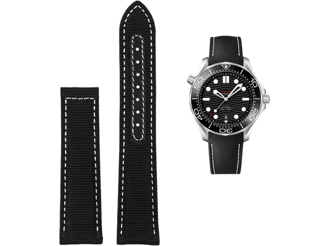 Pulseira de couro de 20 Mm 21 de alta qualidade fácil premium confortável durável resistente desgaste 21 Mm | S/MARCA