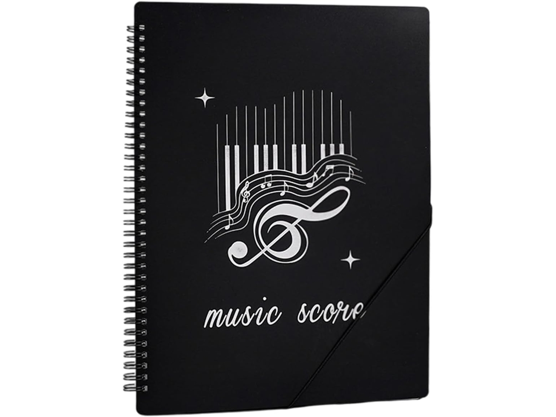 Protetores De Folhas, 20 Folhas Refletoras Músicos, Protetores De Folhas Transparentes Reutilizáveis Com Design