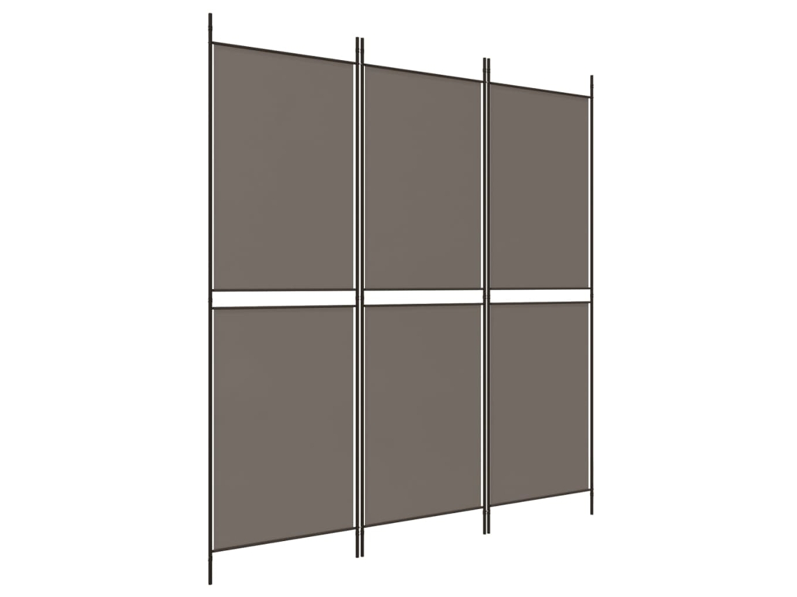 Room Divider, Room Dividers Vidaxl Antracite Tecido (150 X 180 Cm)