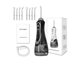 Irrigador Fio Dental de Água Oral para Jatos de Limpeza de Dentes Dentários 300ml Fio Dental Bpf 01 Irrigador Portátil Ipx7 À Prova D'água TAISHENGDA