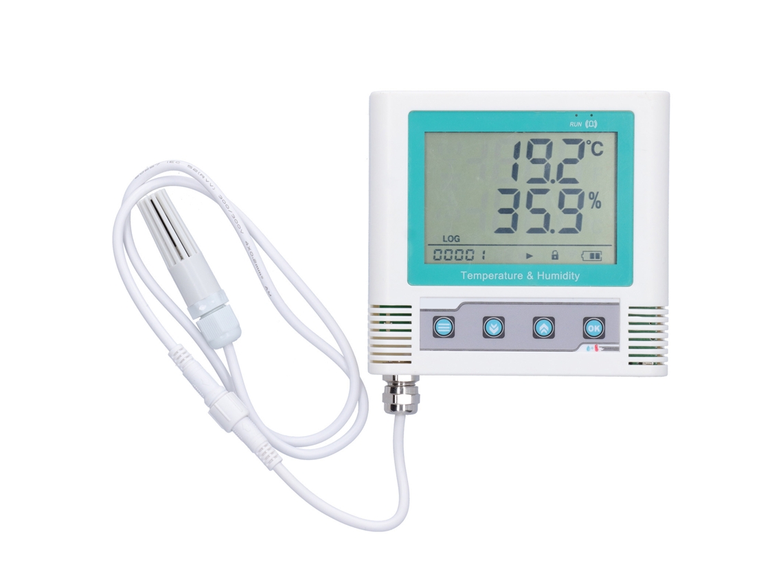 Laxiscreed Gravador De Temperatura E Humidade Usb Com 2,08 Milhões De Dados Armazenados
