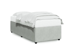 Bed Frame, Bed Frames Vidaxl Cinzeto Veludo (100 X 200 Cm)