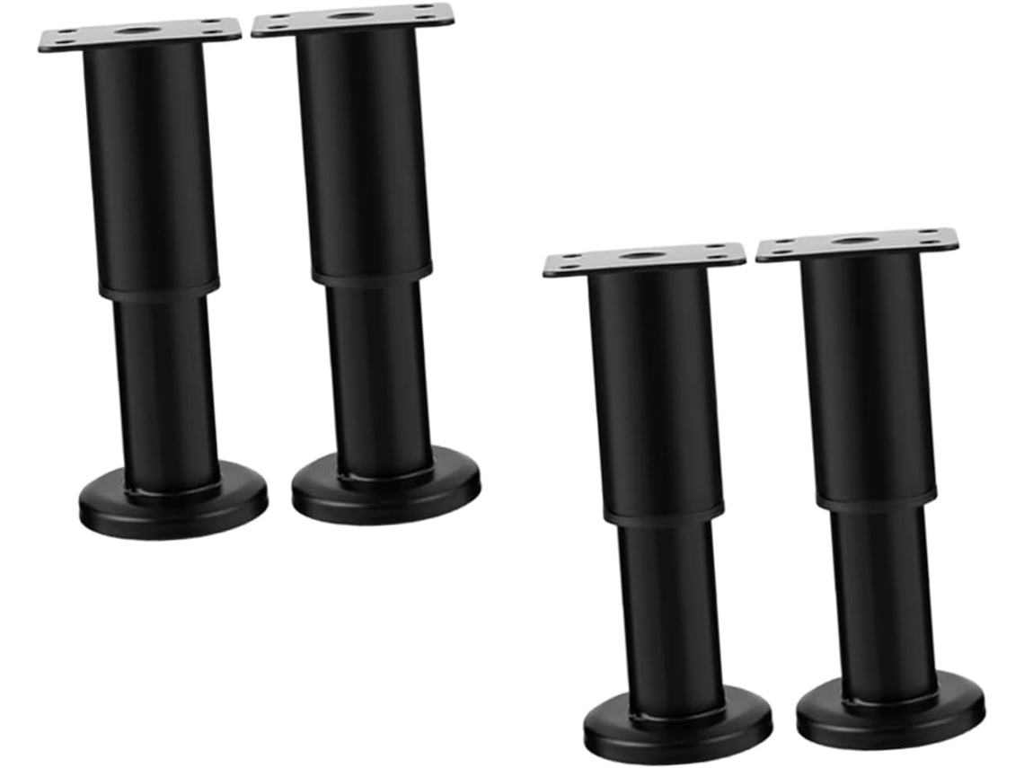 Homoyoyo Conjunto De 4 Pés Ajustáveis Para Móveis, Cadeiras, Mesas, Sofás E Cômodas