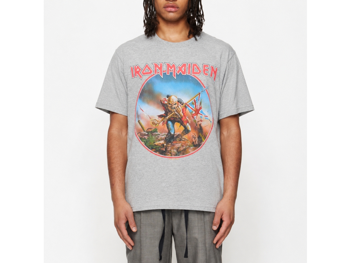 Iron Maiden Trooper Vintage Circle T-shirt Unisex Adults Size:xxxl