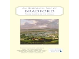 Livro An Historical Map of Bradford de Ian Roberts (Inglês)