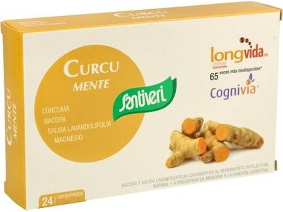 Óleo Essencial SANTIVERI Curcu Mente (24 comprimidos)