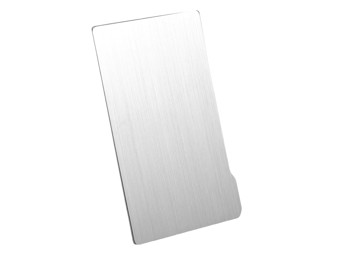 Placa De Aço Prateado Para Mesa Aquecida De Impressora 3d