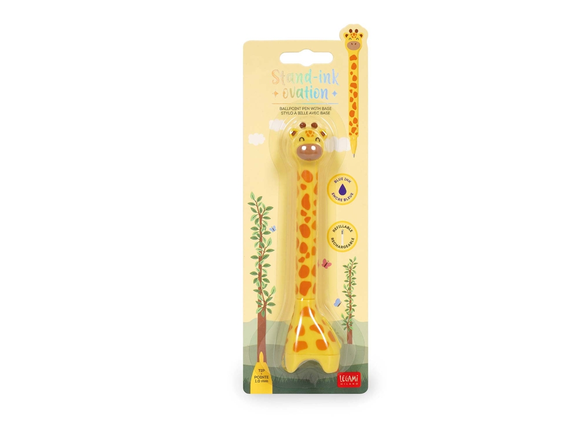 Esferográfica de Gel LEGAMI Stand ink Ovation Giraffe Blister Stg0003