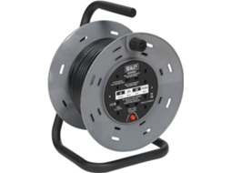 Carretel De Cabo Bcr2525 Com 2 Tomadas Elétricas, 25 M, 230 V